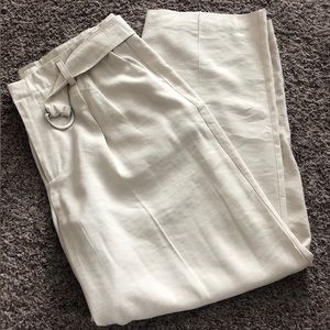 A New Day High-Rise Relaxed Fit Straight Belted Trousers